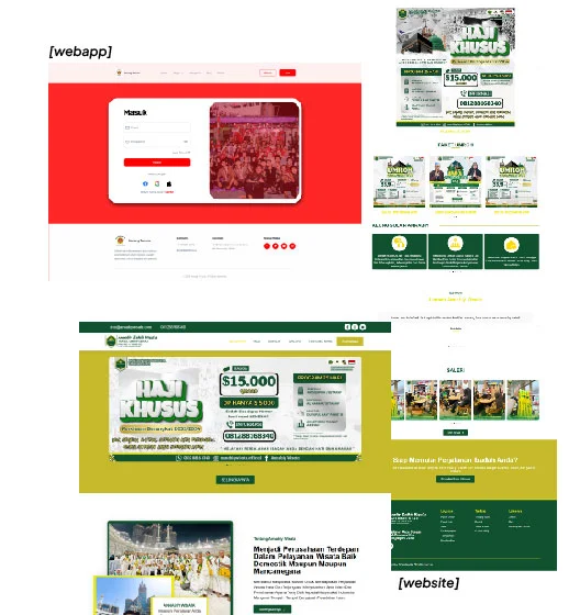 Kumpulan karya website Apabae Studio
